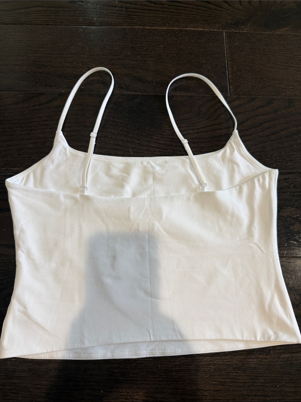 Aritzia White Slim-Strap Cropped Camisole never worn - Picture 5 of 5